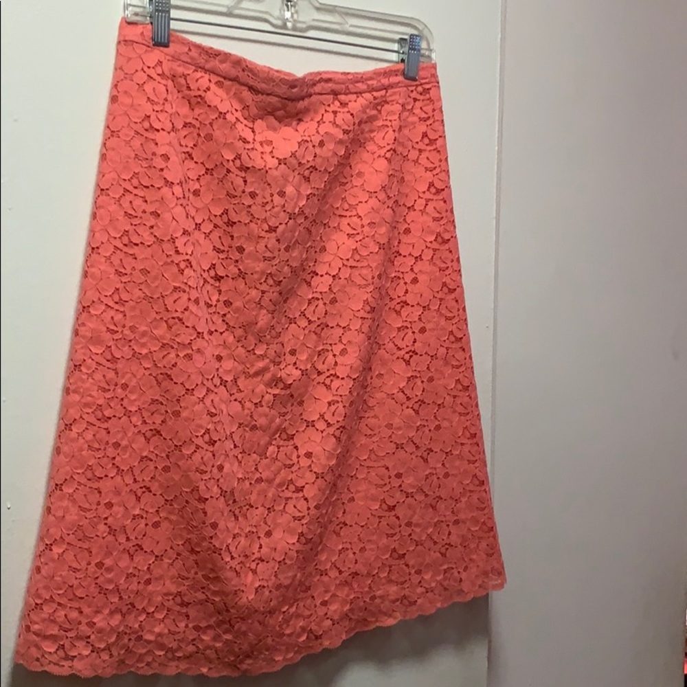 Lace A-line skirt